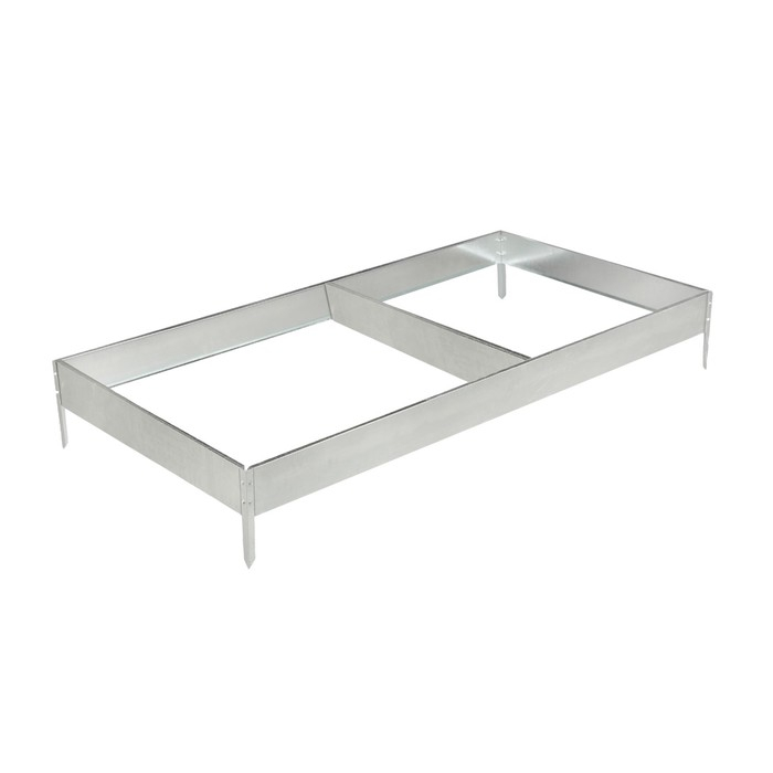 Грядка оцинкованная, 295 × 100 × 15 см, Greengo Грядка оцинкованная, 295 × 100 × 15 см, Greengo