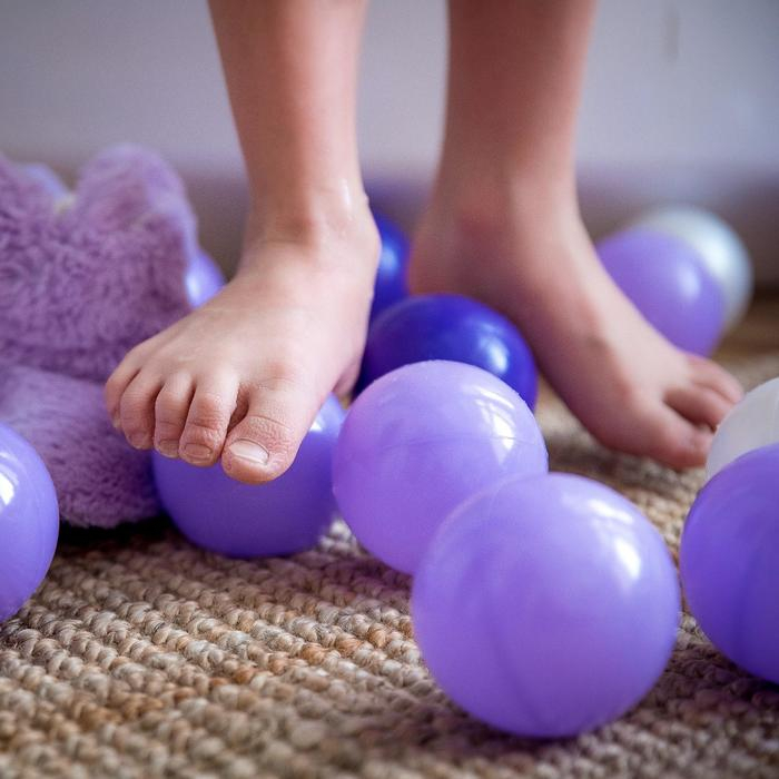 Набор шаров для сухого бассейна 500 шт, цвет: белый перламутр Набор шаров для сухого бассейна 500 шт, цвет: белый перламутр