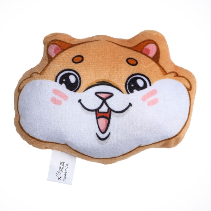 Игрушка для кошек с мятой «Хомячок», 12 х 9,2 см Игрушка для кошек с мятой «Хомячок», 12 х 9,2 см