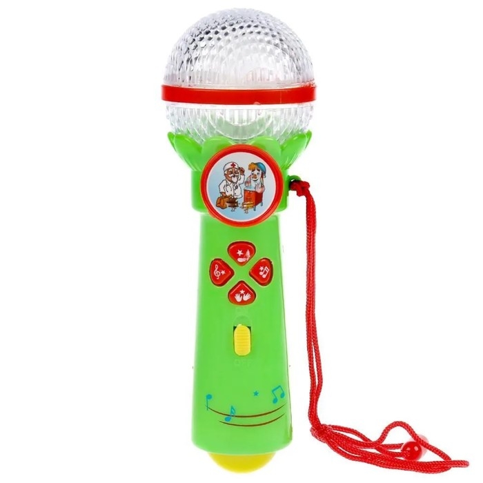 Обучающий микрофон «Песни на стихи К. Чуковского», 16 стихов и песен, свет Обучающий микрофон «Песни на стихи К. Чуковского», 16 стихов и песен, свет