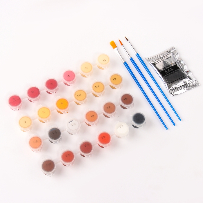 Картина по номерам на холсте с подрамником «Котик за ужином», 40 х 50 см