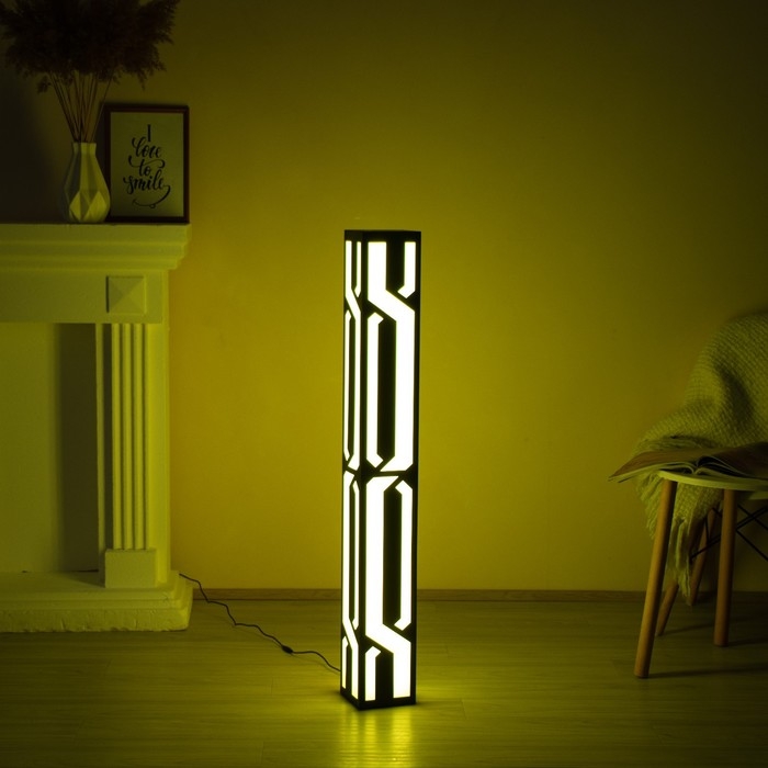 Торшер  Торшер "Рондо" LED 20Вт RGB пульт ДУ черный