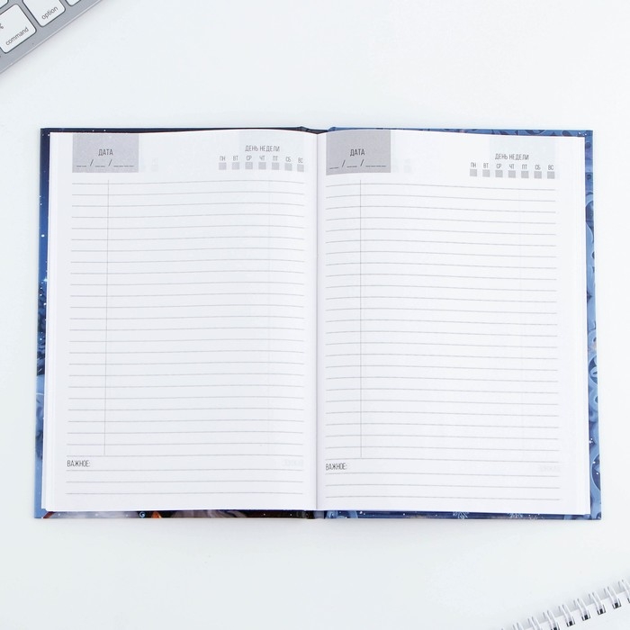 Новый год. Ежедневник классический 7БЦ А5, 80 л «Верь в мечту» Новый год. Ежедневник классический 7БЦ А5, 80 л «Верь в мечту»