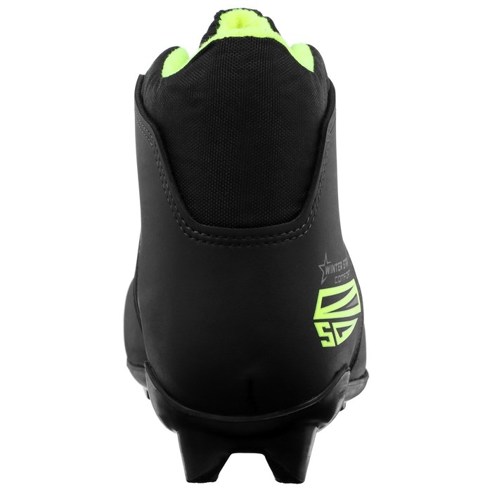 Ботинки лыжные Winter Star comfort, SNS, р. 43, цвет чёрный/неон