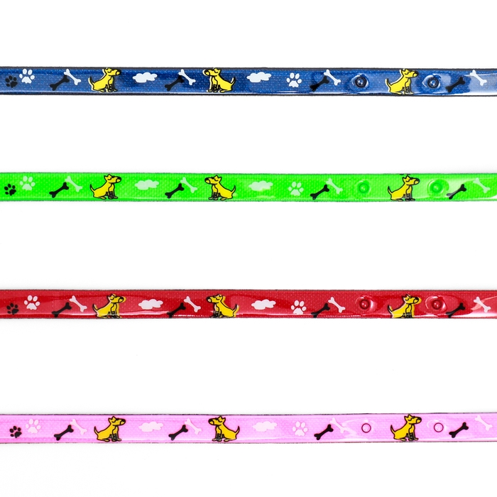 Ошейник Ошейник "Верный пёс", 30 х 1 см, микс цветов