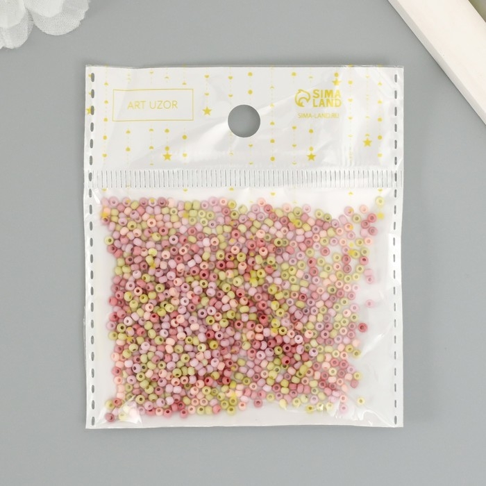 Бисер стекло 11/0  Бисер стекло 11/0 "Матовый. Меланж осень" 10 гр