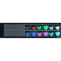 Подсветка салона 9 LED-5050, 14 см, пульт, светомузыка, мультисвет RGB, 4 шт