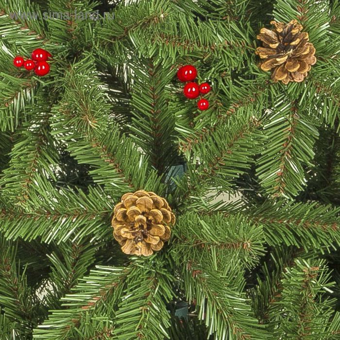 Сосна  Сосна "Новогодняя сказка" 180 см, d нижнего яруса 120 см, 659 веток