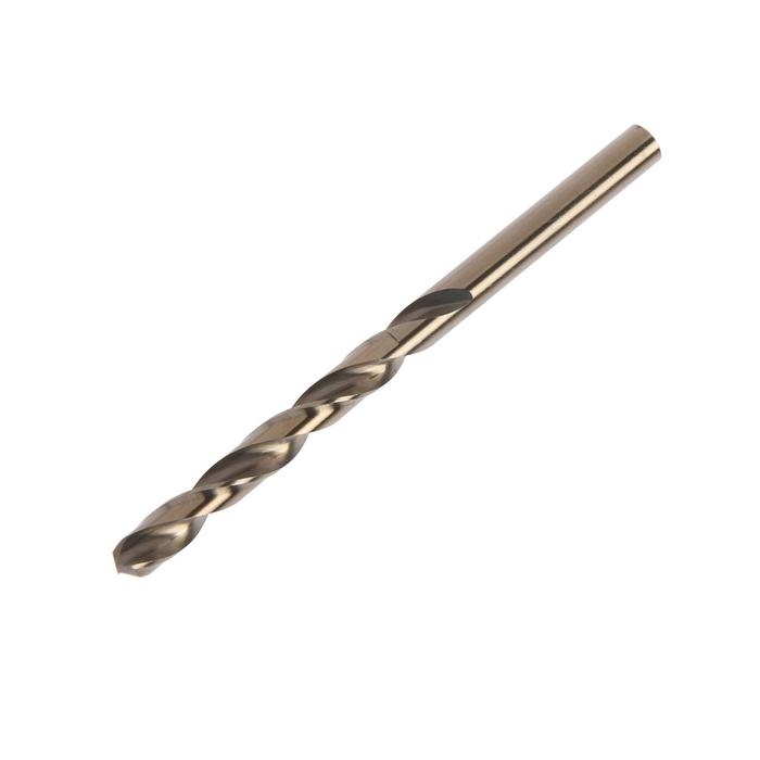 Сверло по металлу ТУНДРА, HSS-Co (5% кобальта), цилиндрический хвостовик, 6.5 х 100 мм Сверло по металлу ТУНДРА, HSS-Co (5% кобальта), цилиндрический хвостовик, 6.5 х 100 мм