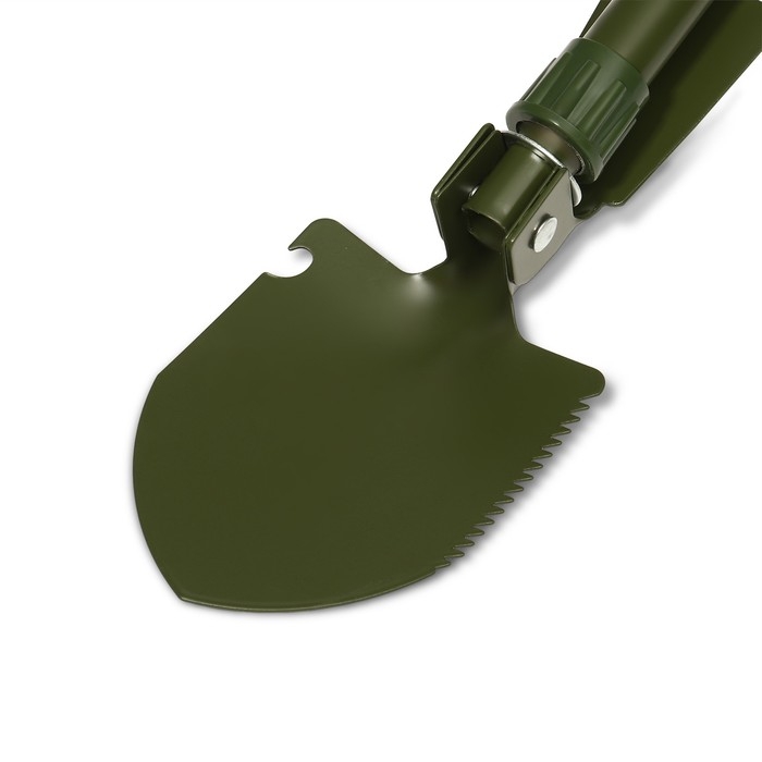 Лопата туристическая, складная, L = 41 см, мотыжка, прорезиненная рукоять, в чехле, Greengo Лопата туристическая, складная, L = 41 см, мотыжка, прорезиненная рукоять, в чехле, Greengo