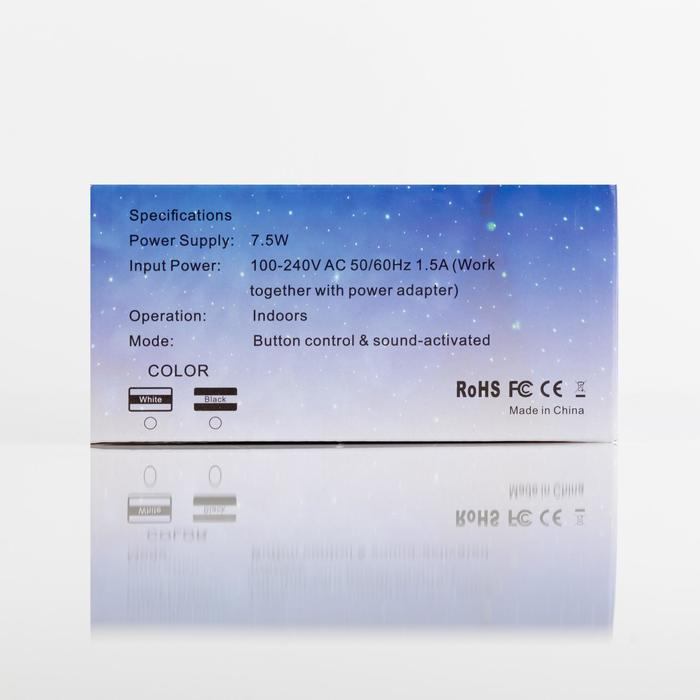 Световой прибор «Монпасье» 5 см, лазер, динамик, свечение мульти, 5 В Световой прибор «Монпасье» 5 см, лазер, динамик, свечение мульти, 5 В