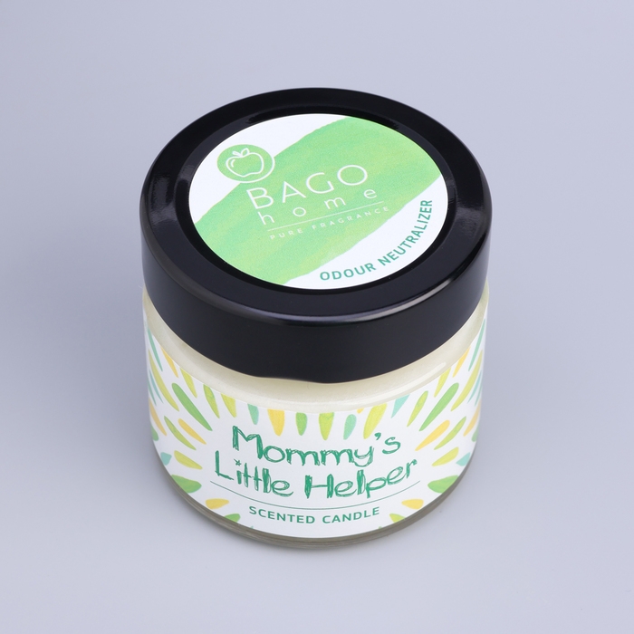 Свеча ароматическая в банке  Свеча ароматическая в банке "Яблочный сок", совый воск, 80 г