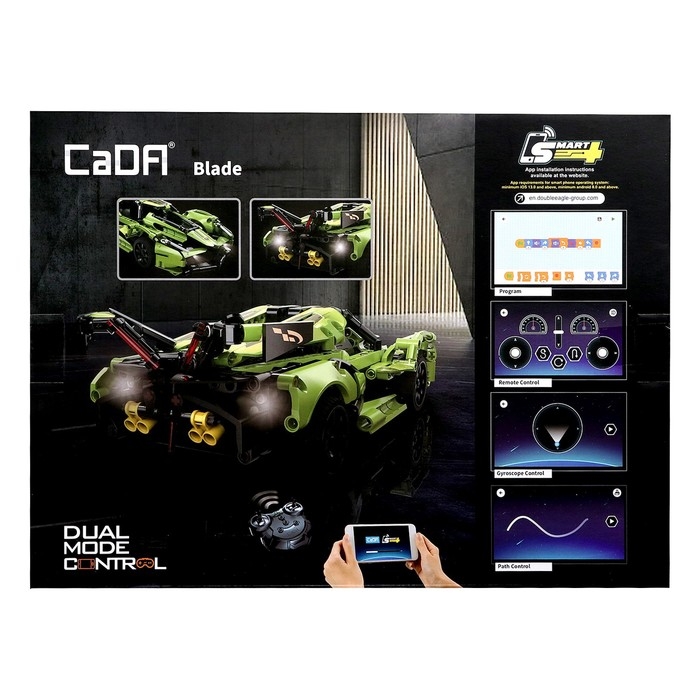 Конструктор &laquo;Спорткар&raquo;, радиоуправление, 432 детали