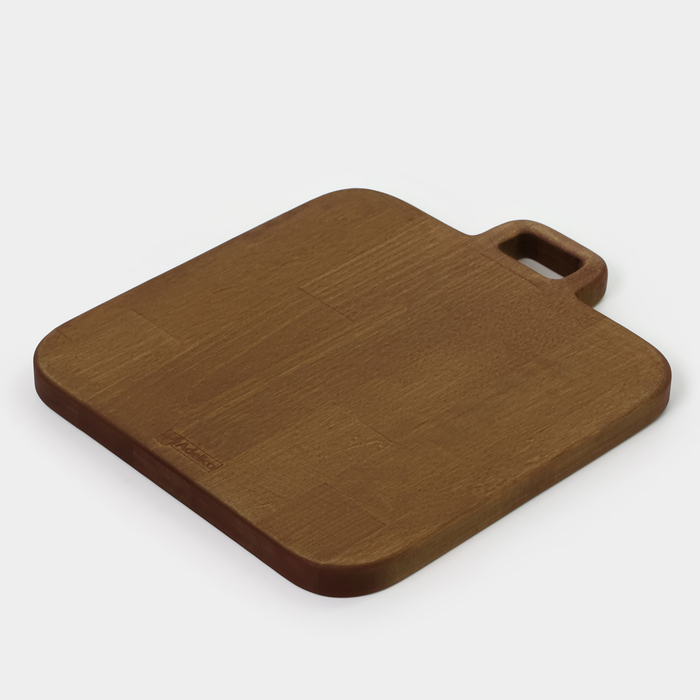 Доска для подачи «Авторская», с ручкой, 24×28×1,8 см, берёза Доска для подачи «Авторская», с ручкой, 24×28×1,8 см, берёза