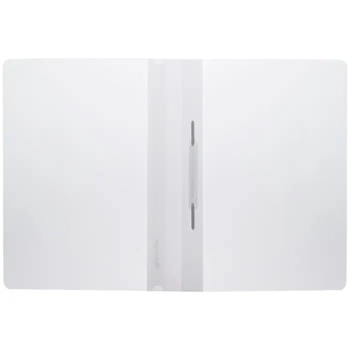 Папка-скоросшиватель Calligrata, А4, 120 мкм, белая, прозрачный верх Папка-скоросшиватель Calligrata, А4, 120 мкм, белая, прозрачный верх