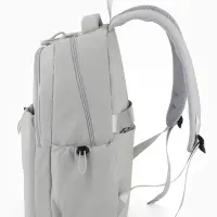 Рюкзак школьный, однотонный, 32&times;14&times;45 см, серый