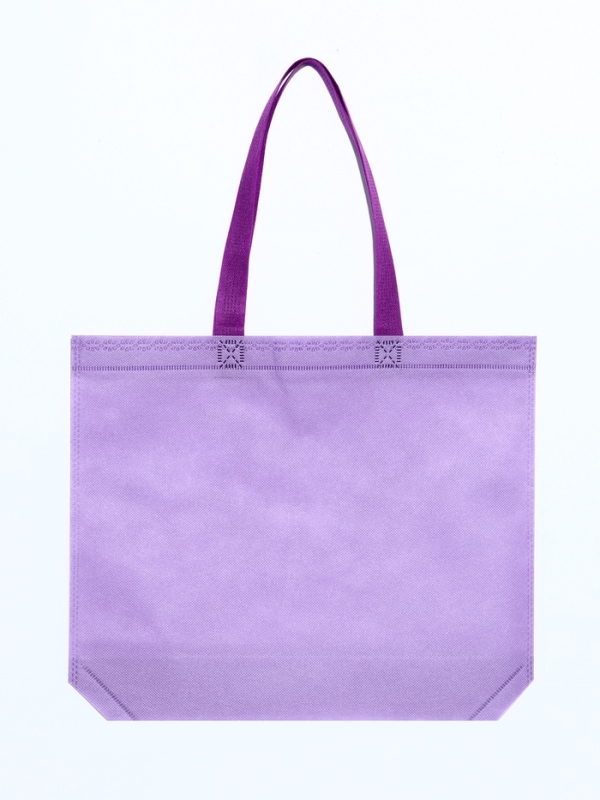 Пакет с петлевой ручкой Пакет с петлевой ручкой "Эко", 38 х 32 х 10 см, фиолетовый