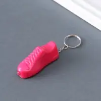 Фонарик брелок для ключей на кольце &laquo;Кроссовок&raquo;, 1 LED, 1.9&times;4.9 см, МИКС