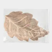 Набор салфеток для стола Доляна &laquo;Осенний лист&raquo;, 49&times;29 см, 4 шт., ПВХ, золотистый