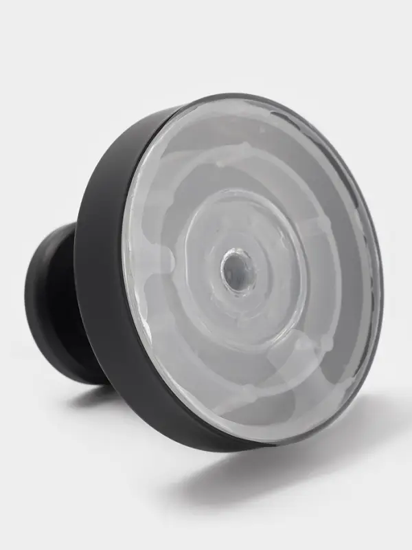 Набор крючков металлических на вакуумной присоске 2 шт, цвет черный