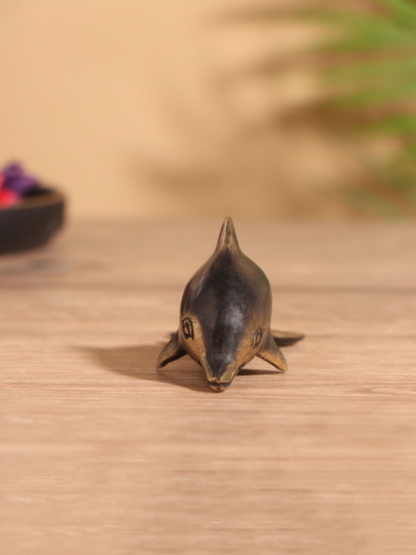 Сувенир бронза "Дельфин" 9х4х4 см