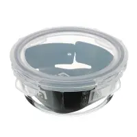 VETTA Контейнер для продуктов на защелках 600мл круглый, жаропрочное стекло