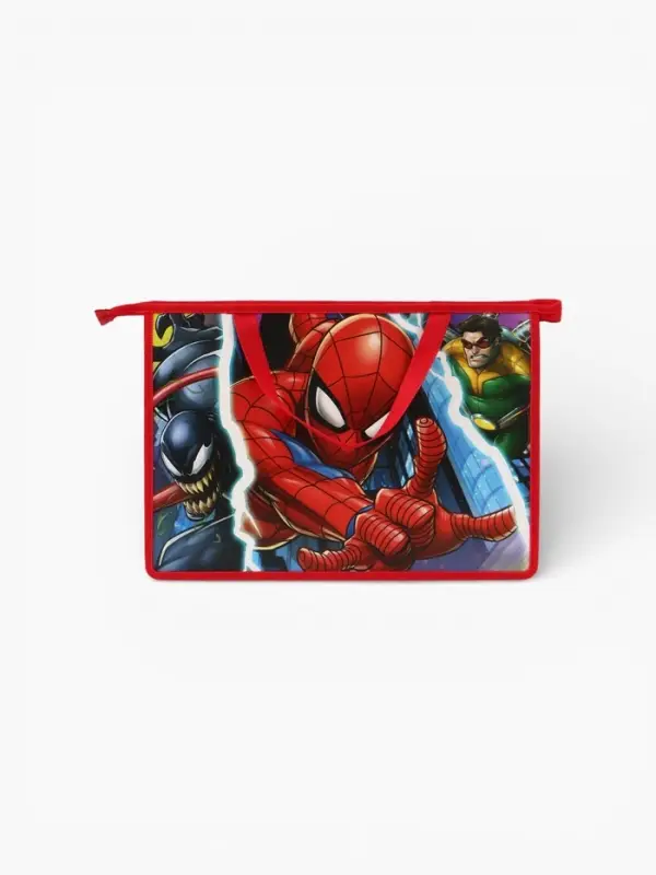 Папка с ручками, пластик, А4, &laquo;Супергерой&raquo;