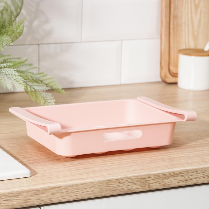 Полка для яиц в холодильник, подвесная, 12 ячеек, 26×17×5 см, МИКС