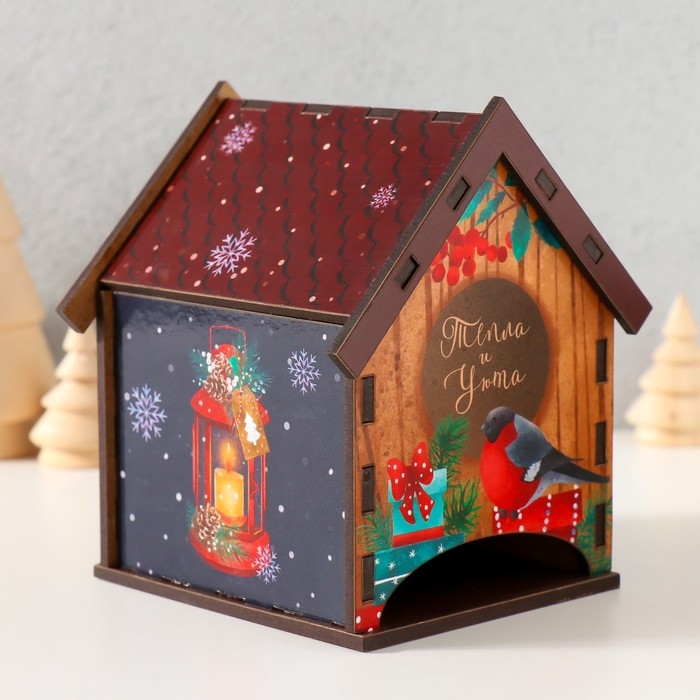 Чайный домик  Чайный домик "Тепла и уюта" 10,5х9,5х12 см