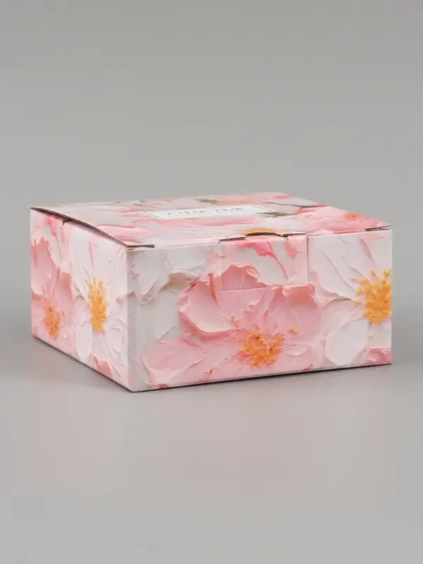 Коробка подарочная складная, упаковка, &laquo;Счастья в каждом моменте&raquo;, 15&times;15&times;7 см