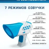 Преобразователь голоса &laquo;Шпионы&raquo;, 7 режимов