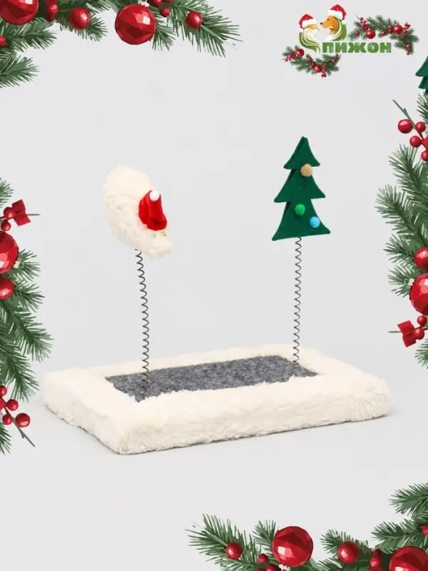 Игрушка для кошек с дразнилками  Игрушка для кошек с дразнилками "Загадочный лес", микс цветов