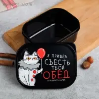Ланч - бокс прямоугольный &laquo;Я пришёл съесть твой обед&raquo;, 500 мл