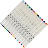 Набор маркеров ДВУС.СКЕТЧ-МАРКSKETCH&ARTБАЗОВЫЙ,12ЦВ.ПЛАС.ПЕН.,22-0076/01