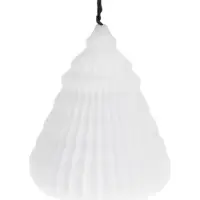 Светодиодная фигура &laquo;Ёлочка грани&raquo;, 7&times;5.5 см, от батареек 3хLR1130, свечение тёплое белое