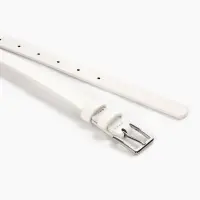 Ремень женский, 1 прокол, 1.8&times;105 см, пряжка металл, белый