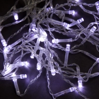 Гирлянда светодиодная Бахрома 3 х 0.5 м , IP20,80 LED, бел, 8 реж, 3556845