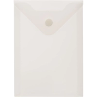 Папка-конверт на кнопке&nbsp;А6105x148мм, 180 мкм,Attache&nbsp; ассорти, 10шт.уп