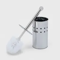 Ерш для унитаза "Квадраты", нержавеющая сталь Ерш для унитаза "Квадраты", нержавеющая сталь