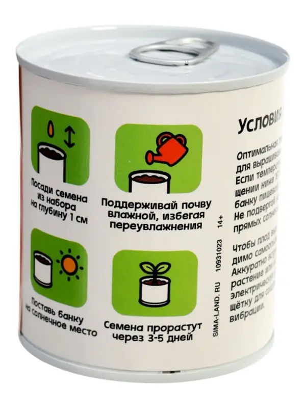 Набор для опытов ЭВРИКИ &laquo;Мой мини-сад&raquo;, помидор