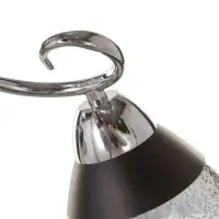 Люстра &laquo;Дождь&raquo; 3&times;40 Вт Е27 хром 48&times;48&times;24 см