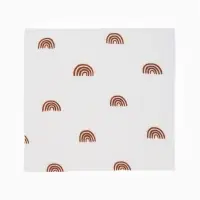 Платки носовые детские &laquo;Крошка Я&raquo; Beige rainbow, 20&times;20 см - 6 шт., муслин, 100 % хлопок