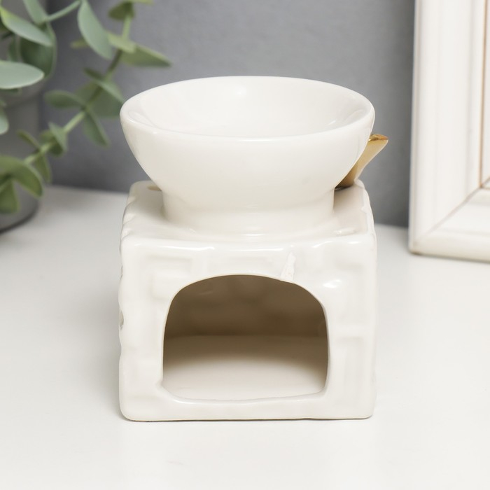 Аромалампа керамика Аромалампа керамика "Золотая фигурка" 9,5х7,5х7,5 см, МИКС