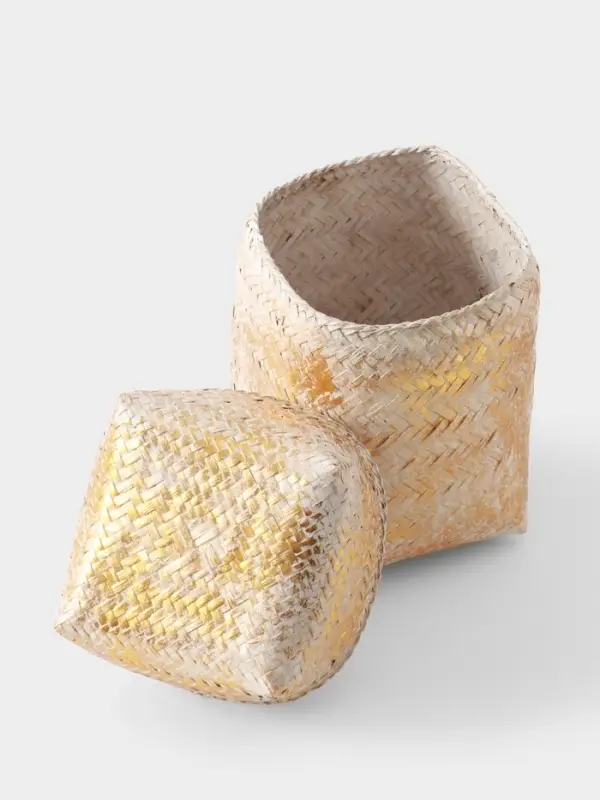 Корзинка плетёная &laquo;Аварис&raquo;, 14&times;14&times;23 см