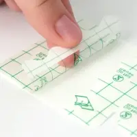 Пластырь для пяток, набор - 2 шт., на клеевой основе, прозрачный