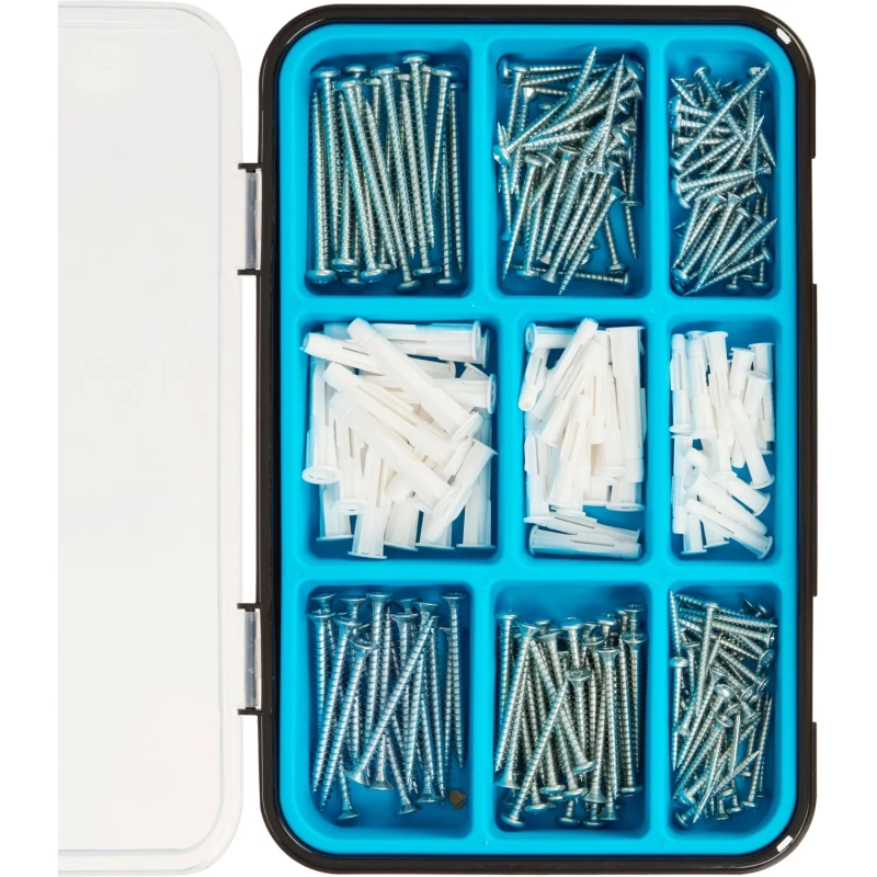 Набор винтов и дюбелей Topfort 260 предметов (DC-2)