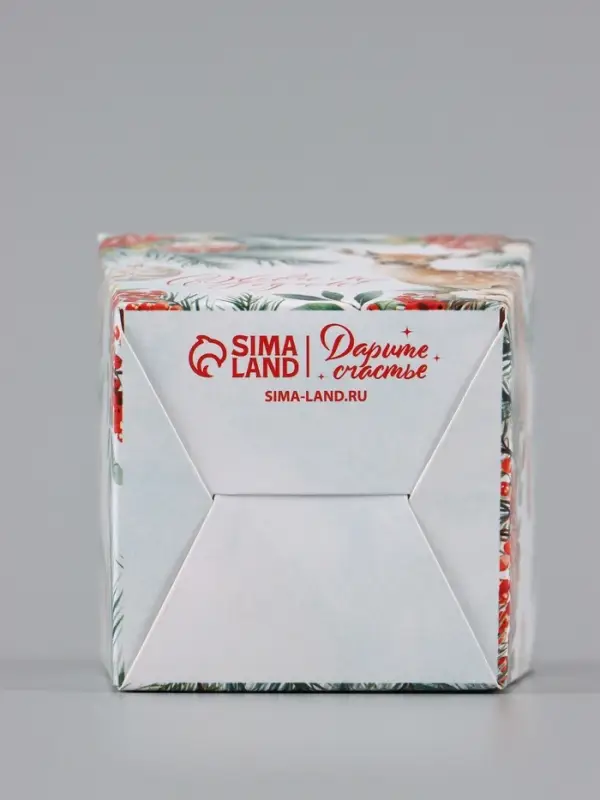 Бонбоньерка &laquo;С Новым годом!&raquo;, 7.5&times;8&times;7.5 см