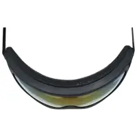 Маска горнолыжная ONLYTOP, чёрная