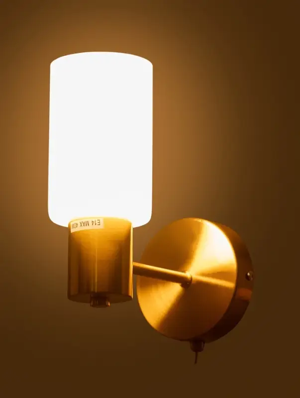 Бра 74535/1W, 1x40Вт, E14, цвет латунь