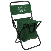 Стул туристический Maclay, с сумкой, р. 24х26х60 см, до 60 кг, цвет зелёный